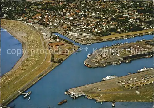 Buesum Nordseebad Fliegeraufnahme Kat. Buesum