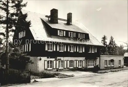 Weitersglashuette Erzgebirge FDGB Erholungsheim Otto Hempel  Kat. Eibenstock