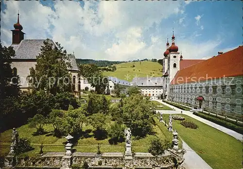 St Lamprecht Oesterreich Benediktiner Abtei Hofansicht Kat. 