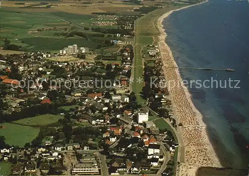 Dahme Ostseebad Fliegeraufnahme Strand  Kat. Dahme