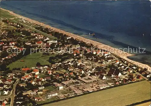 Dahme Ostseebad Fliegeraufnahme Kat. Dahme