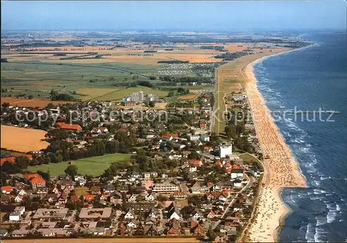 Dahme Ostseebad Fliegeraufnahme Kat. Dahme