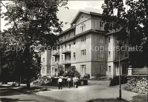 Bad Liebenstein Kurheim Bernhard  Kat. Bad Liebenstein