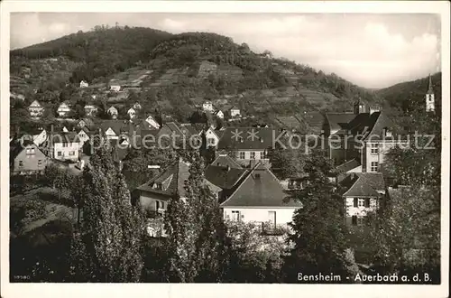 Bensheim Bergstrasse Auerbach Kat. Bensheim