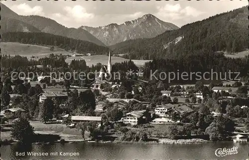 Bad Wiessee mit Kampen Fliegeraufnahme Kat. Bad Wiessee