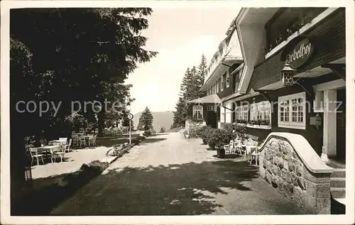 Feldberg Schwarzwald Hotel Hebelhof Kat. Feldberg (Schwarzwald)