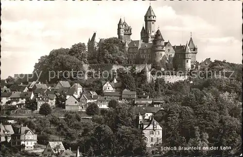 Braunfels Schloss Braunfels Lahn Kat. Braunfels