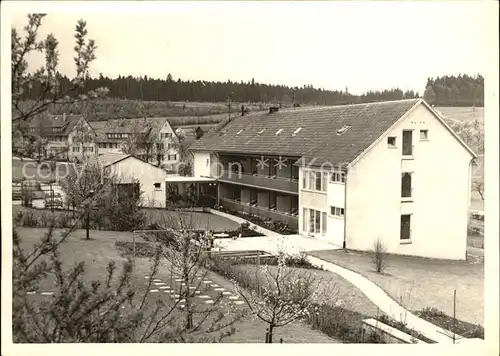 Schoemberg Schwarzwald Gebaeude  Kat. Schoemberg