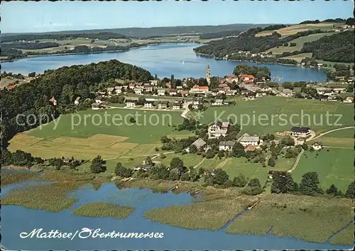 Mattsee Salzburg Fliegeraufnahme Kat. Mattsee