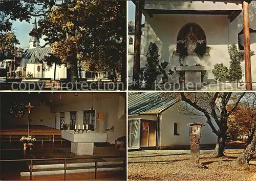 Maria Eich Wallfahrtskapelle Kirche  Kat. Muenchen