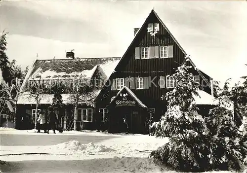 Altenberg Dippoldiswalde Waldschaenke Altes Raupennest Kat. Altenberg