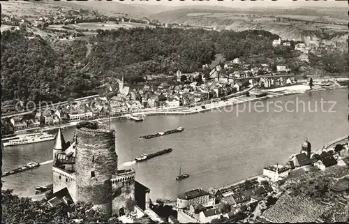 St Goar St Goarshausen Rhein Burg Katz Kat. Sankt Goar