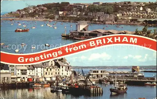 Brixham Harbour Hafen Kat. United Kingdom