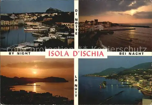 Ischia Ansichten bei Nacht Kat. 