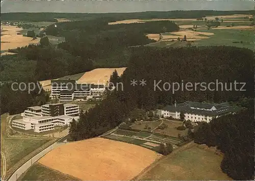 Selbitz Oberfranken Mutterhaus Christusbruderschaft Fliegeraufnahme  Kat. Selbitz