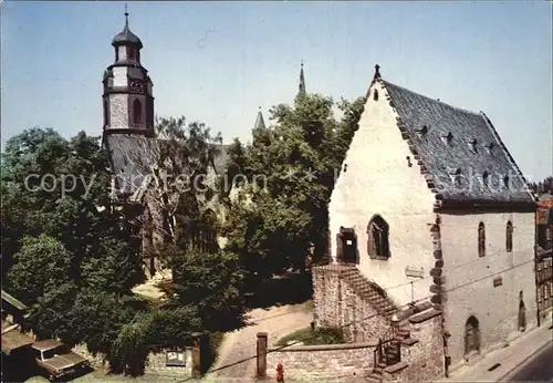Butzbach Heimatmuseum mit Kirche Kat. Butzbach