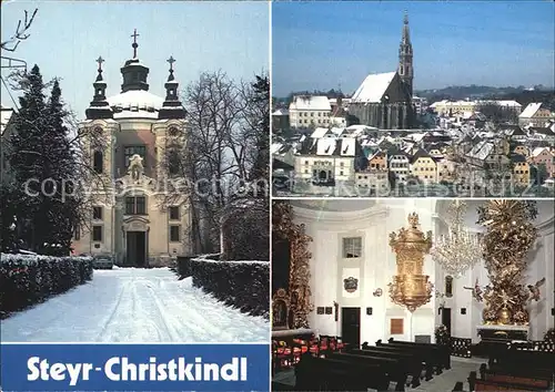 Steyr Enns Oberoesterreich Wallfahrtskirche Christkindl Kat. Steyr