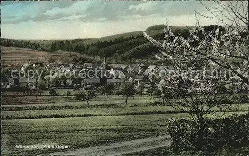 Wuergendorf Panorama Kat. Burbach