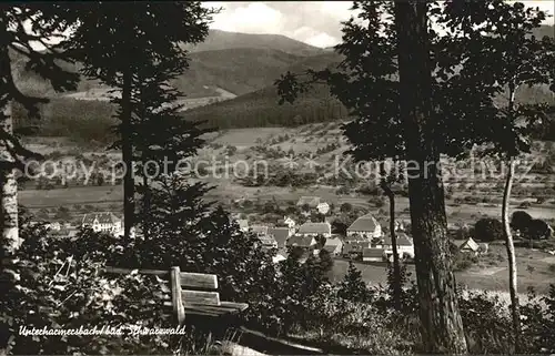 Unterharmersbach Teilansicht Kat. Zell am Harmersbach