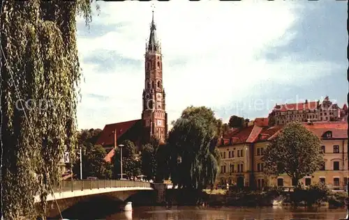 Landshut Isar St Martinskirche Kat. Landshut