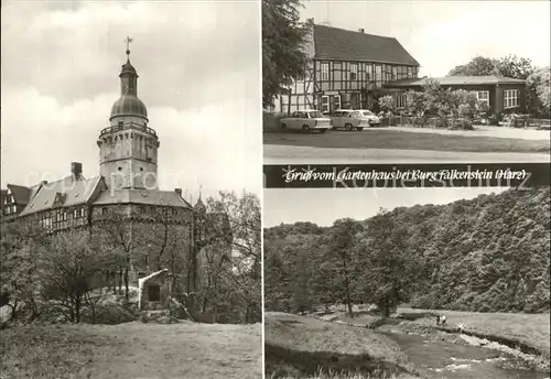 Falkenstein Vogtland Burg Falkenstein HOG Gartenhaus im Selketal Kat. Falkenstein Vogtland