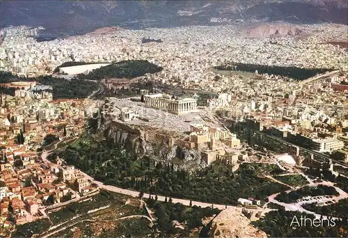 Athens Athen Fliegeraufnahme Kat. Griechenland