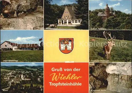 Wiehl Reichshof Waldgasthof Tropfsteinhoele Kat. Reichshof