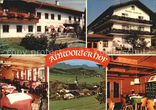 Bad Endorf Antworter Hof Hotel Pension Kat. Bad Endorf