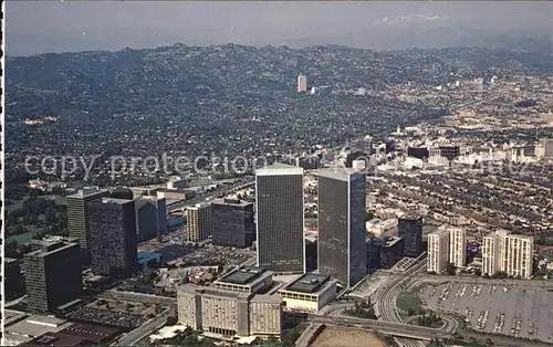 Los Angeles California Fliegeraufnahme Skyline Kat. Los Angeles