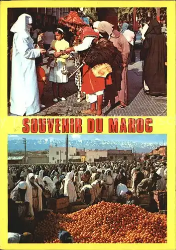 Marokko Maroc Market Kat. Marokko