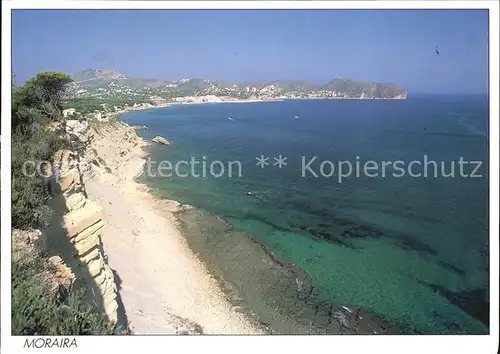 Moraira Strand Panorama Kat. Alicante