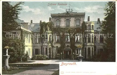 Bayreuth Schloss Fantasie Kat. Bayreuth