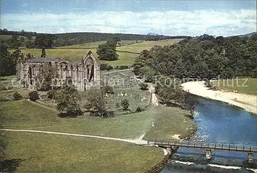 Yorkshire Humber Fliegeraufnahme Bolton Abbey Kat. United Kingdom