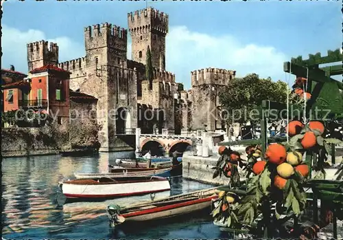 Sirmione Lago di Garda Castello Kat. Italien