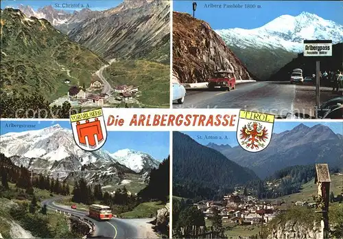 Arlberg St Christof Arlbergpass Arlbergstrasse St Anton Kat. Oesterreich