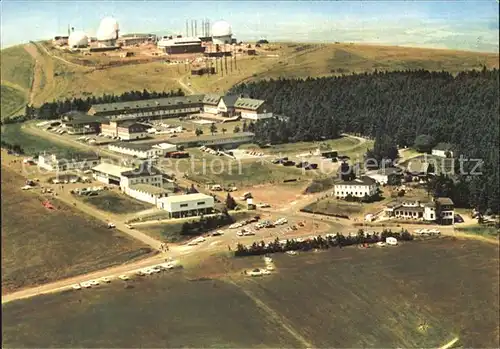 Wasserkuppe Rhoen Fliegeraufnahme Kat. Poppenhausen (Wasserkuppe)