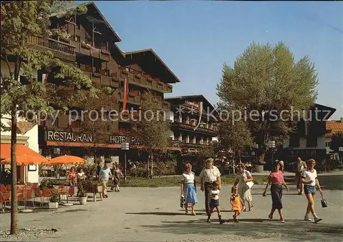 Seefeld Tirol Dorfplatz Kat. Seefeld in Tirol