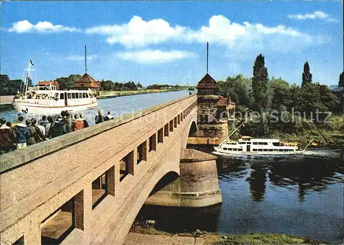 Minden Westfalen Wasserstrassenkreuz Kat. Minden