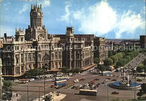 Madrid Spain Plaza de la Cibeles Kat. Madrid