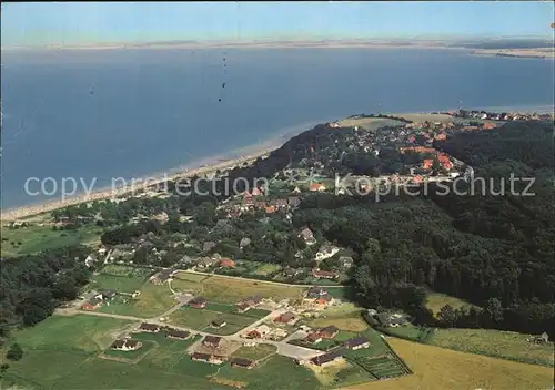 Hohwacht Ostseebad Fliegeraufnahme Kat. Hohwacht (Ostsee)