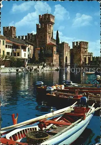 Sirmione Lago di Garda Castello Scaligero Kat. Italien