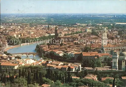 Verona Veneto Panorama dal colle di San Pietro Kat. Verona