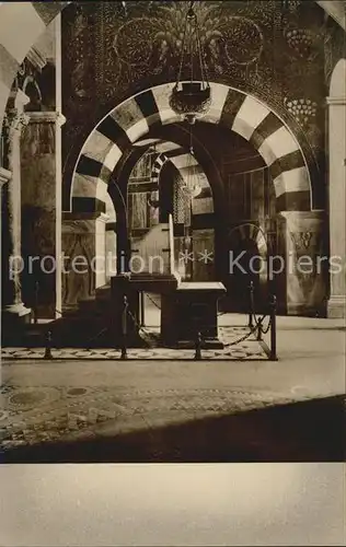 Aachen Kaiserstuhl des Karls des Grossen Kat. Aachen