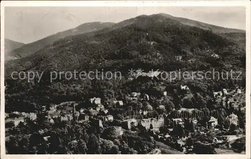 Badenweiler Panorama Kat. Badenweiler