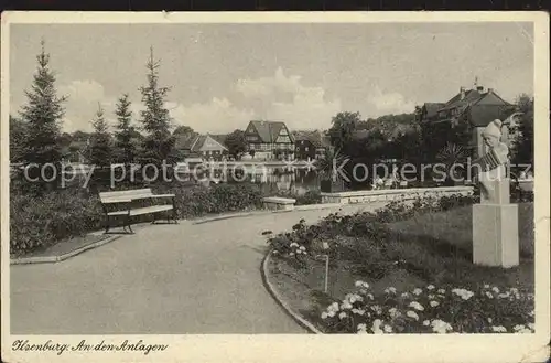 Ilsenburg Harz An den Anlagen Kat. Ilsenburg Harz