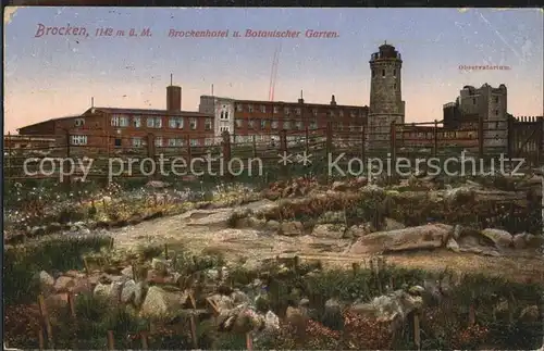 Brocken Hotel und Botanischer Garten Kat. Wernigerode