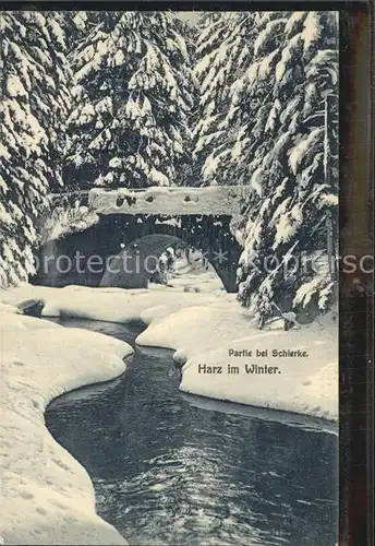 Schierke Harz Bruecke Kat. Schierke Brocken