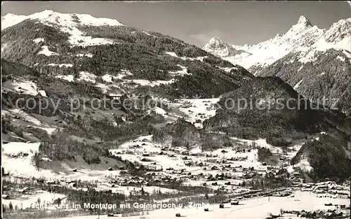 Tschagguns Vorarlberg Golmerjoch Zimba  Kat. Tschagguns