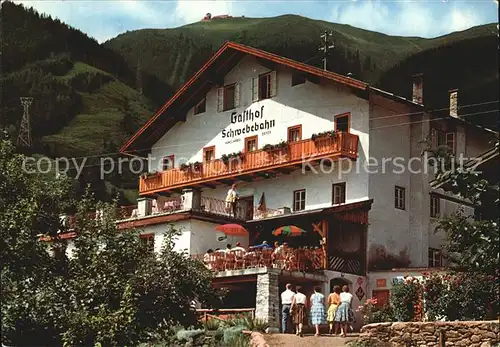 Zell See Gasthof Schwebebahn  Kat. Zell am See