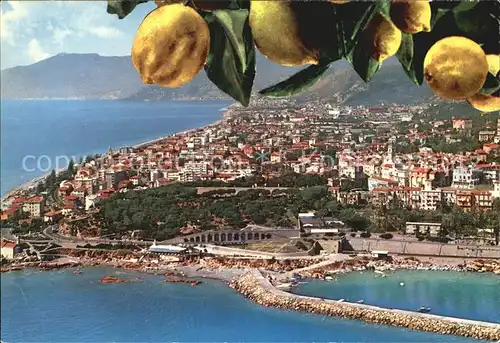 Bordighera Riviera dei Fiori Veduta aerea Kat. Bordighera